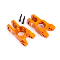 Ejes pórtico de aluminio anodizado naranja izquierdo y derecho Traxxas TRX9552T