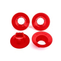 Cubre llantas rojo Traxxas TRX9569R