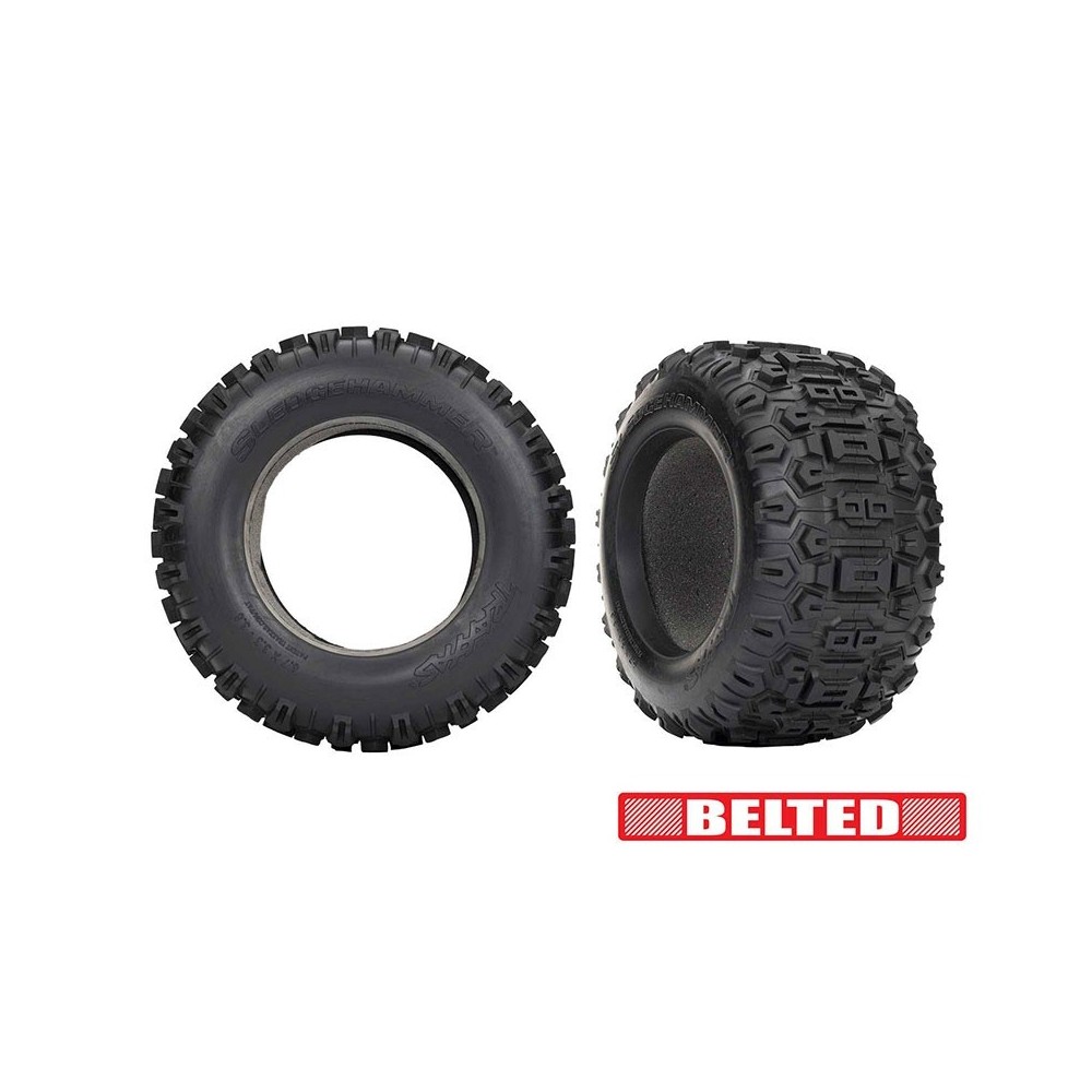 Neumáticos Sledgehammer cinturados espuma Traxxas
