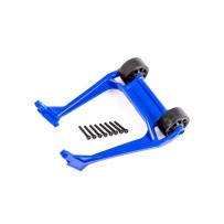 Barra Wheelie azul ensamblada Traxxas TRX9576X
