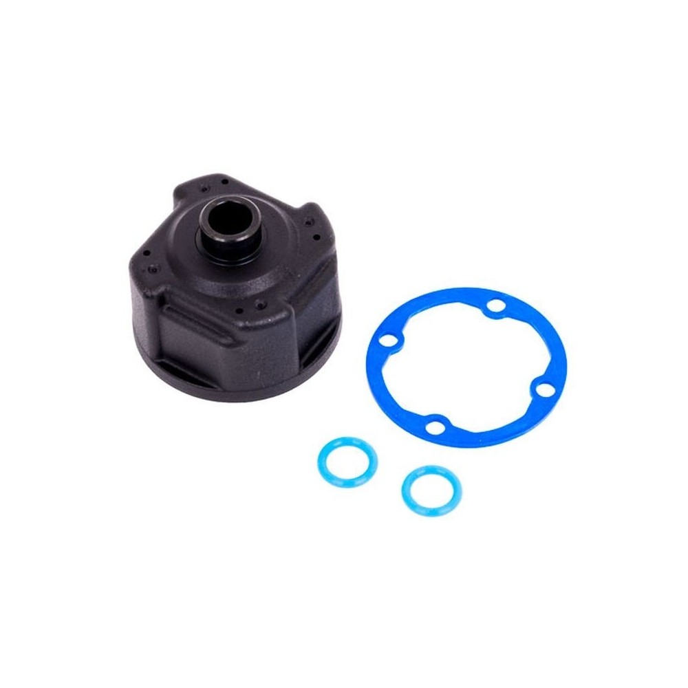 Traxxas Differential Bushing Support (Metal) with O-Rings (2) and Ring TRX9581 Traxxas Differential Bushing Support (Metal) with O-Rings (2) and Ring TRX9581