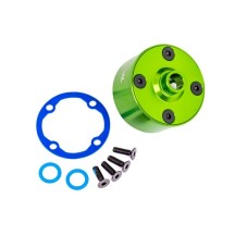 Soporte diferencial aluminio verde Traxxas TRX9581G