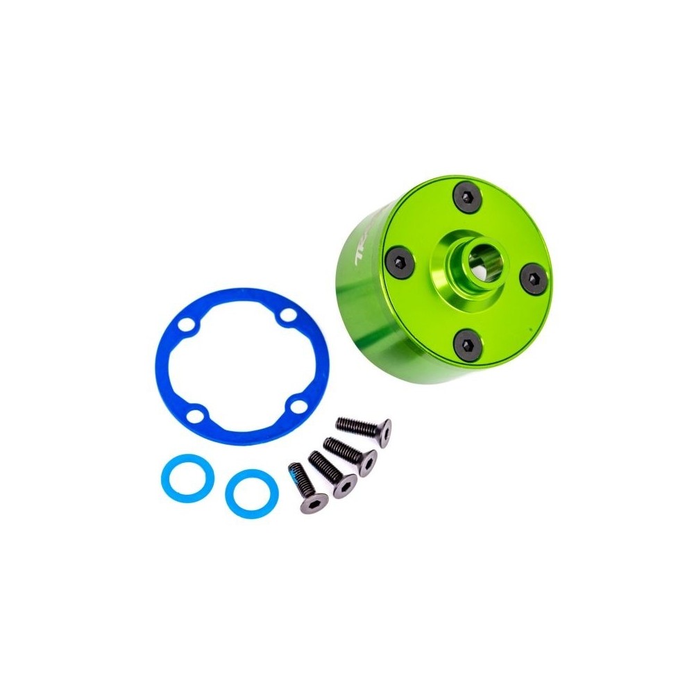 Soporte diferencial aluminio verde Traxxas TRX9581G Soporte diferencial aluminio verde Traxxas TRX9581G