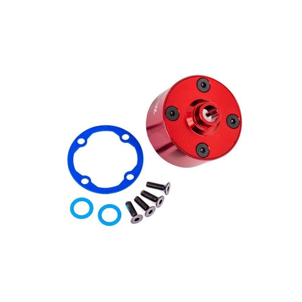 Traxxas Carrier differential (aluminum red-anodized) differential bushing TRX9581R Traxxas Carrier differential (aluminum red-anodized) differential bushing TRX9581R