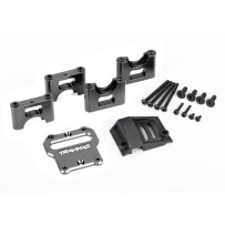 Soporte portador diferencial central aluminio anodizado oscuro Traxxas TRX9584A