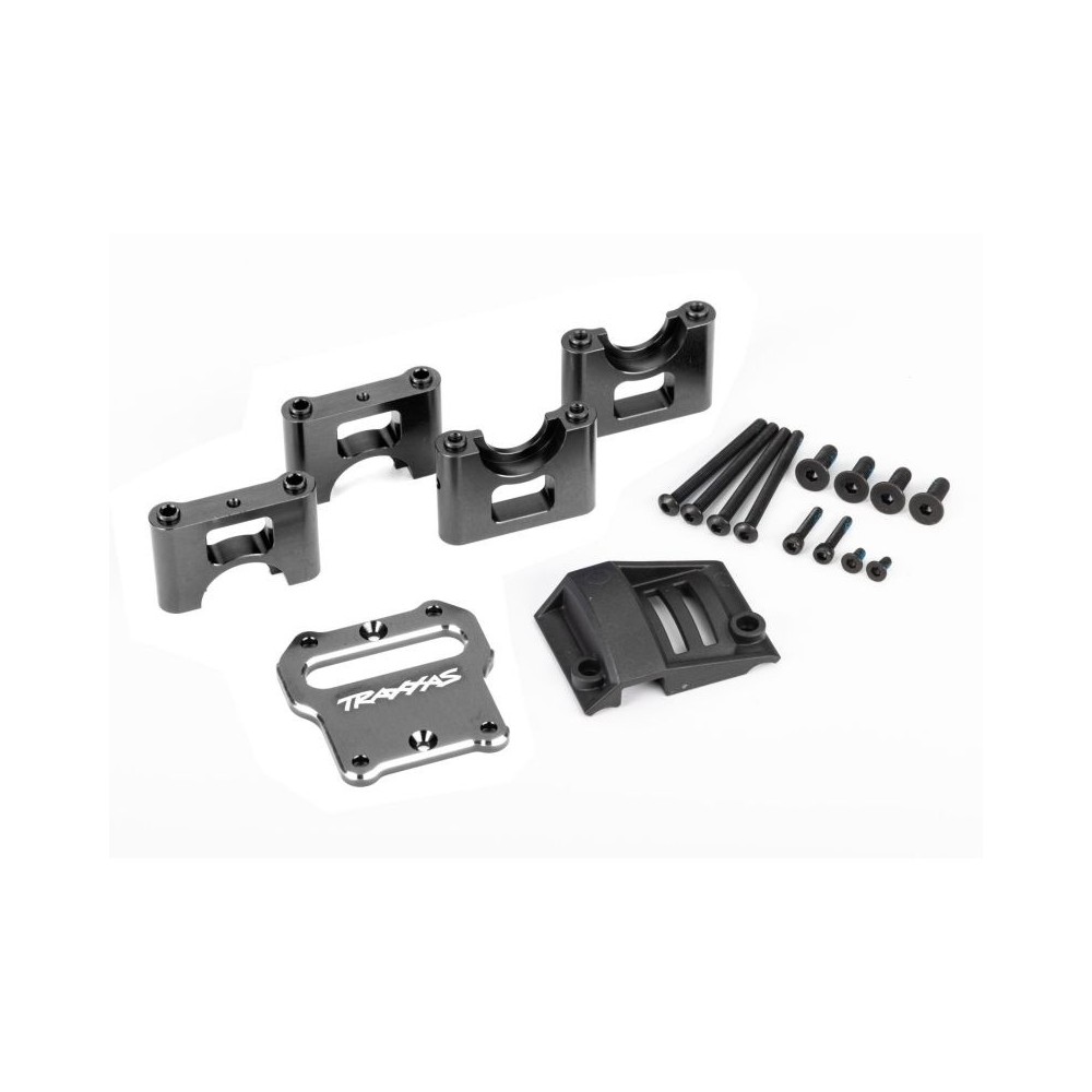 Traxxas Mount center differential carrier 6061-t6 aluminum (dark) TRX9584A Traxxas Mount center differential carrier 6061-t6 aluminum (dark) TRX9584A