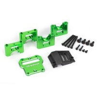 Soporte portador diferencial central aluminio anodizado verde Traxxas TRX9584G