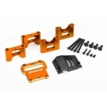 Traxxas Mount center differential carrier 6061-t6 aluminum (orange-anodized) TRX9584T