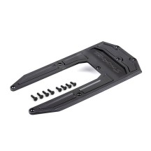 Traxxas Skidplate chassis black (fits sledge) TRX9623