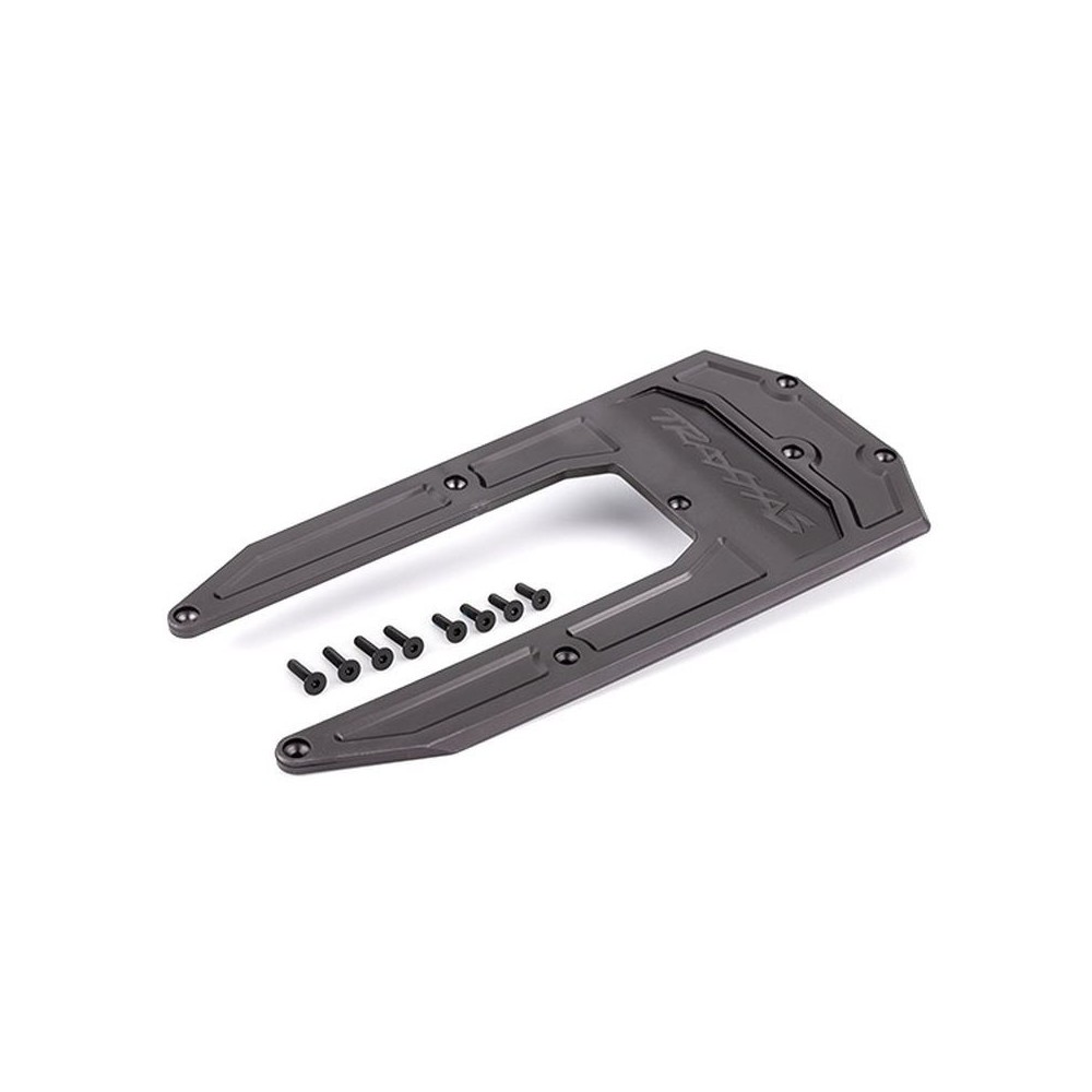 Traxxas chassis Skidplate graphite gray (fits sledge) TRX9623A Traxxas chassis Skidplate graphite gray (fits sledge) TRX9623A