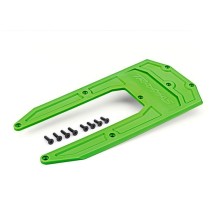 Placa protectora chasis verde Traxxas Sledge TRX9623G