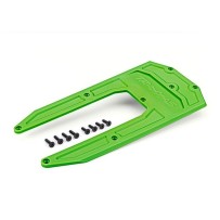 Placa protectora de chasis verde Traxxas TRX9623G