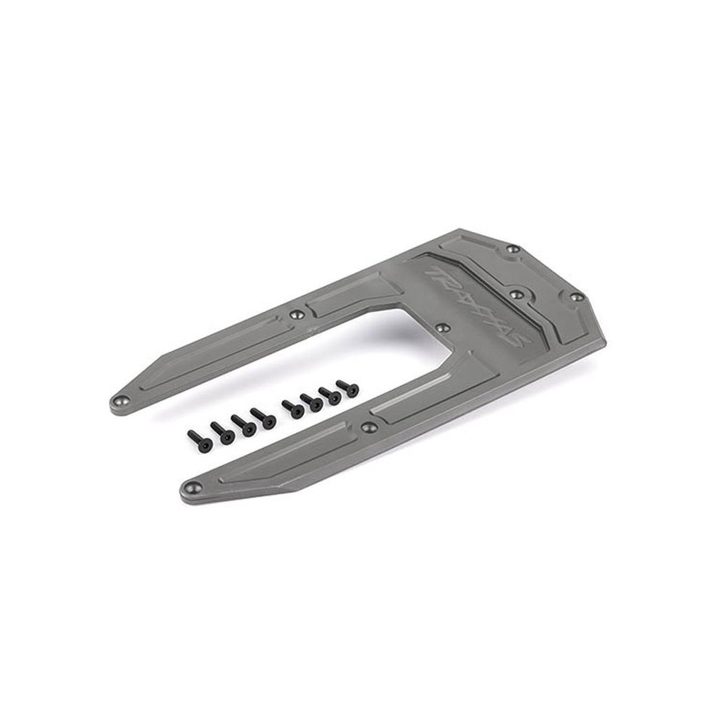 Placa protectora chasis gris Traxxas Sledge TRX9623P Placa protectora chasis gris Traxxas Sledge TRX9623P