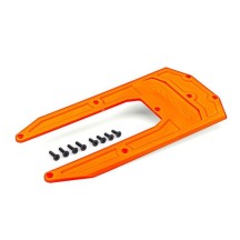 Placa protectora chasis naranja Traxxas Sledge TRX9623T