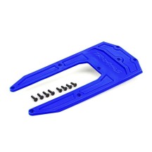 Placa protectora chasis azul Traxxas Sledge TRX9623X