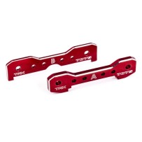 Barras de control delantero rojo anodizado aluminio 7075-T6 Sledge Traxxas TRX9629R