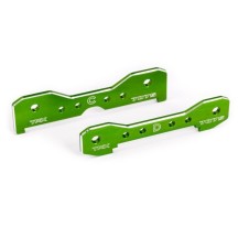 Traxxas Tie bars rear 7075-t6 aluminum (green-anodized) (fits sledge) TRX9630G