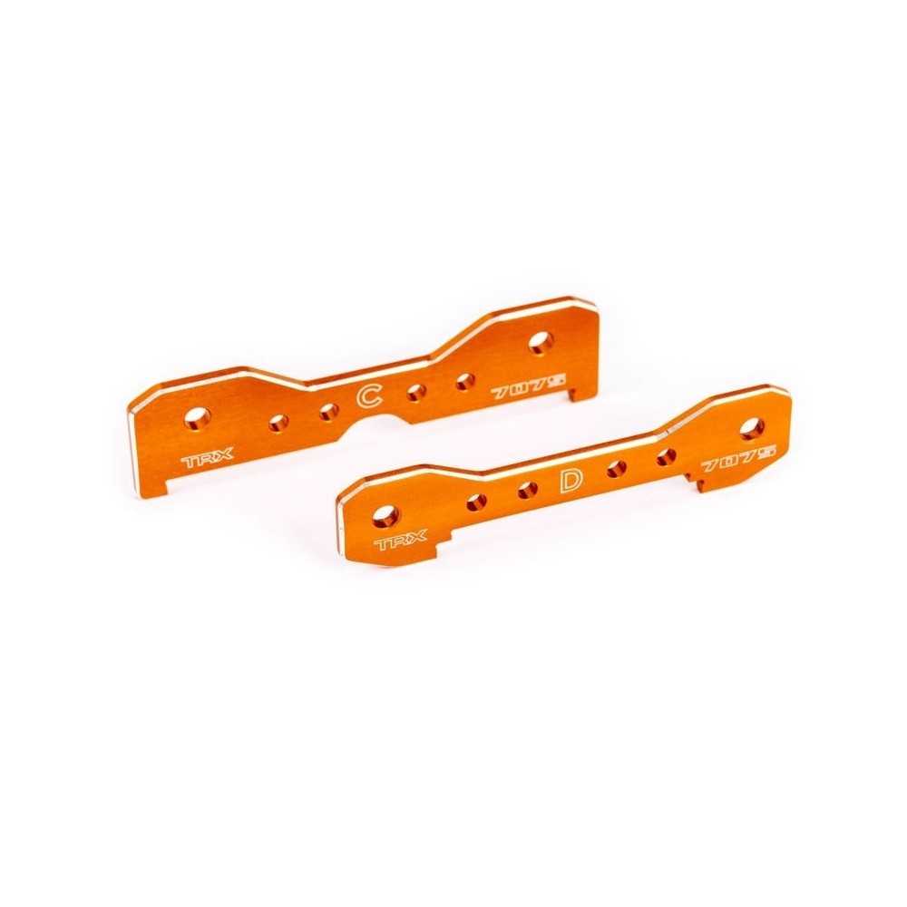 Traxxas Tie bars rear 7075-t6 aluminum (orange-anodized) (fits sledge) TRX9630T Traxxas Tie bars rear 7075-t6 aluminum (orange-anodized) (fits sledge) TRX9630T