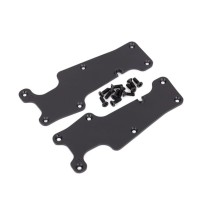 Cubiertas brazos suspensión delanteros negras Traxxas TRX9633