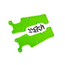 Cubiertas brazos suspensión delanteros verdes Traxxas TRX9633G