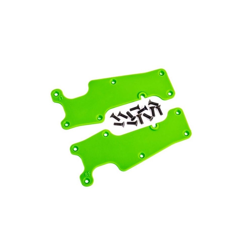 Cubiertas brazos suspensión delanteros verdes Traxxas TRX9633G Cubiertas brazos suspensión delanteros verdes Traxxas TRX9633G