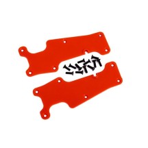 Cubiertas brazos suspensión delanteros rojas Traxxas TRX9633R