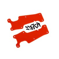 Cubiertas de brazos de suspensión delanteros rojas Traxxas Sledge TRX9633R