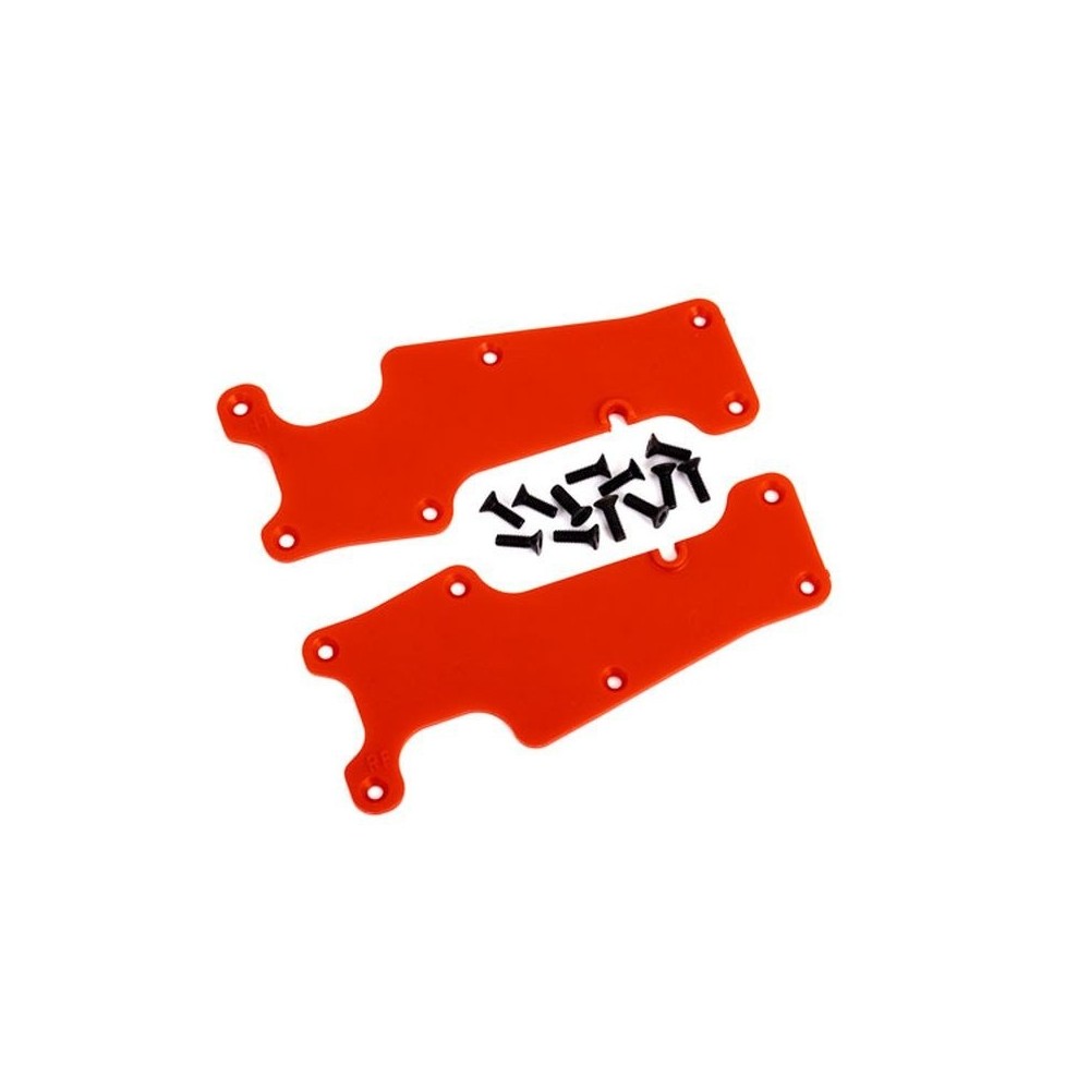 Cubiertas brazos suspensión delanteros rojas Traxxas TRX9633R Cubiertas brazos suspensión delanteros rojas Traxxas TRX9633R