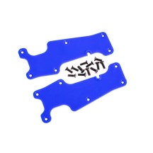 Cubiertas brazos suspensión delanteros azules Traxxas TRX9633X