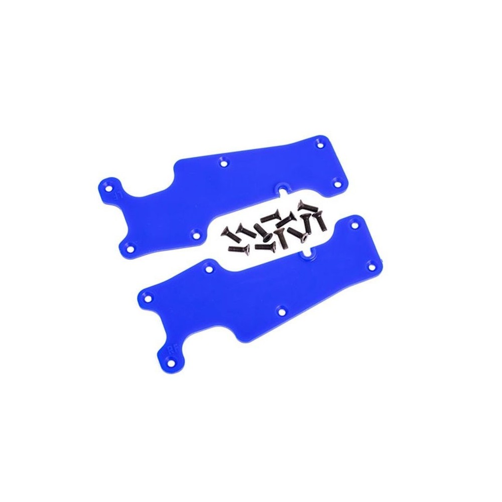 Cubiertas brazos suspensión delanteros azules Traxxas TRX9633X Cubiertas brazos suspensión delanteros azules Traxxas TRX9633X