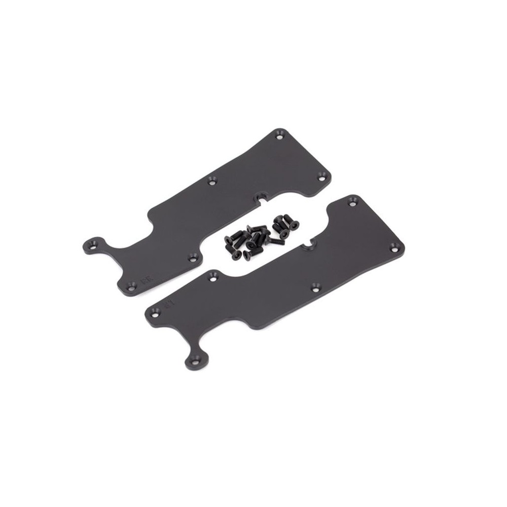 Cubiertas brazos suspensión traseros negras Traxxas TRX9634