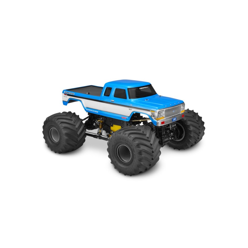 JConcepts 1979 Ford F-250 SuperCab monster truck body - 7 width & 12.75 wheelbase JCO0329 JConcepts 1979 Ford F-250 SuperCab monster truck body - 7 width & 12.75 wheelbase JCO0329
