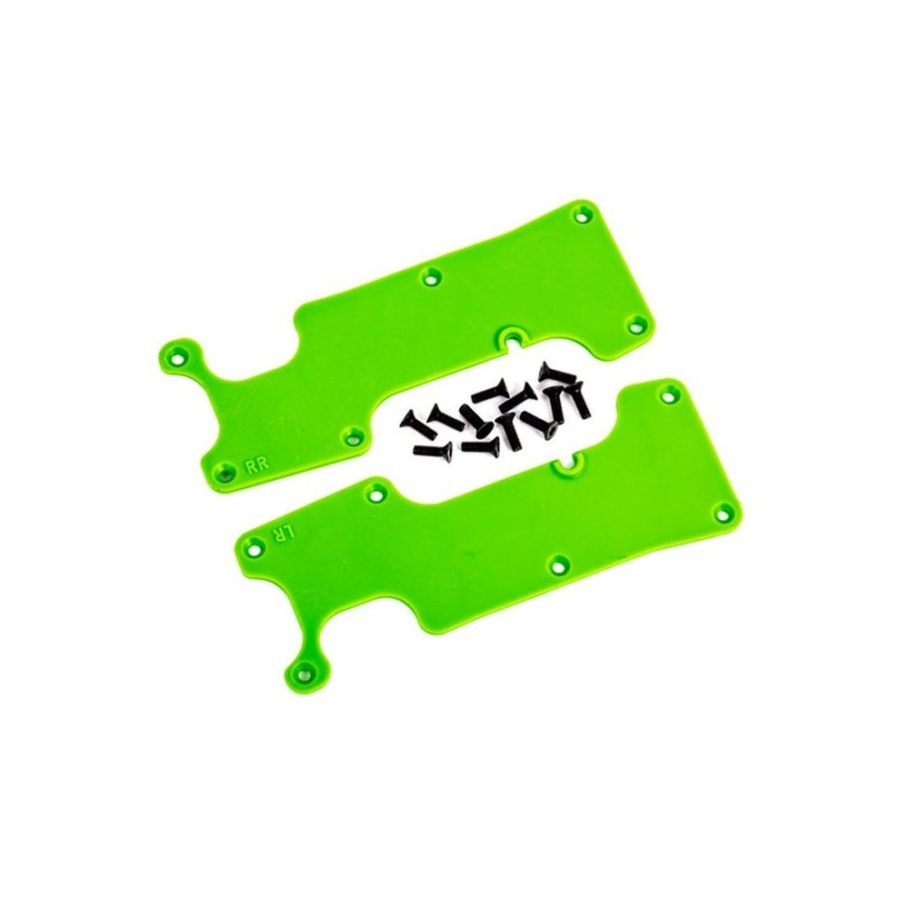Cubiertas brazos suspensión traseros verdes Traxxas TRX9634G Cubiertas brazos suspensión traseros verdes Traxxas TRX9634G