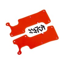 Cubiertas brazos suspensión traseros rojas Traxxas TRX9634R