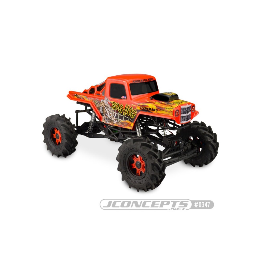 JConcepts Bog Hog - Mega Truck body Fits - Axial SMT10 - 7 width & 11 wheelbase JCO0347 JConcepts Bog Hog - Mega Truck body Fits - Axial SMT10 - 7 width & 11 wheelbase JCO0347