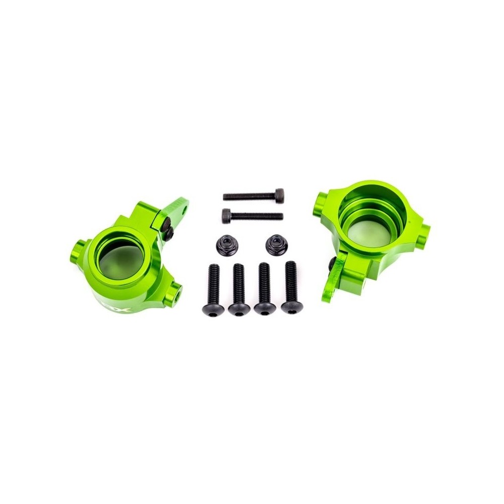 Bloques dirección aluminio Traxxas verde TRX9635G Bloques dirección aluminio Traxxas verde TRX9635G