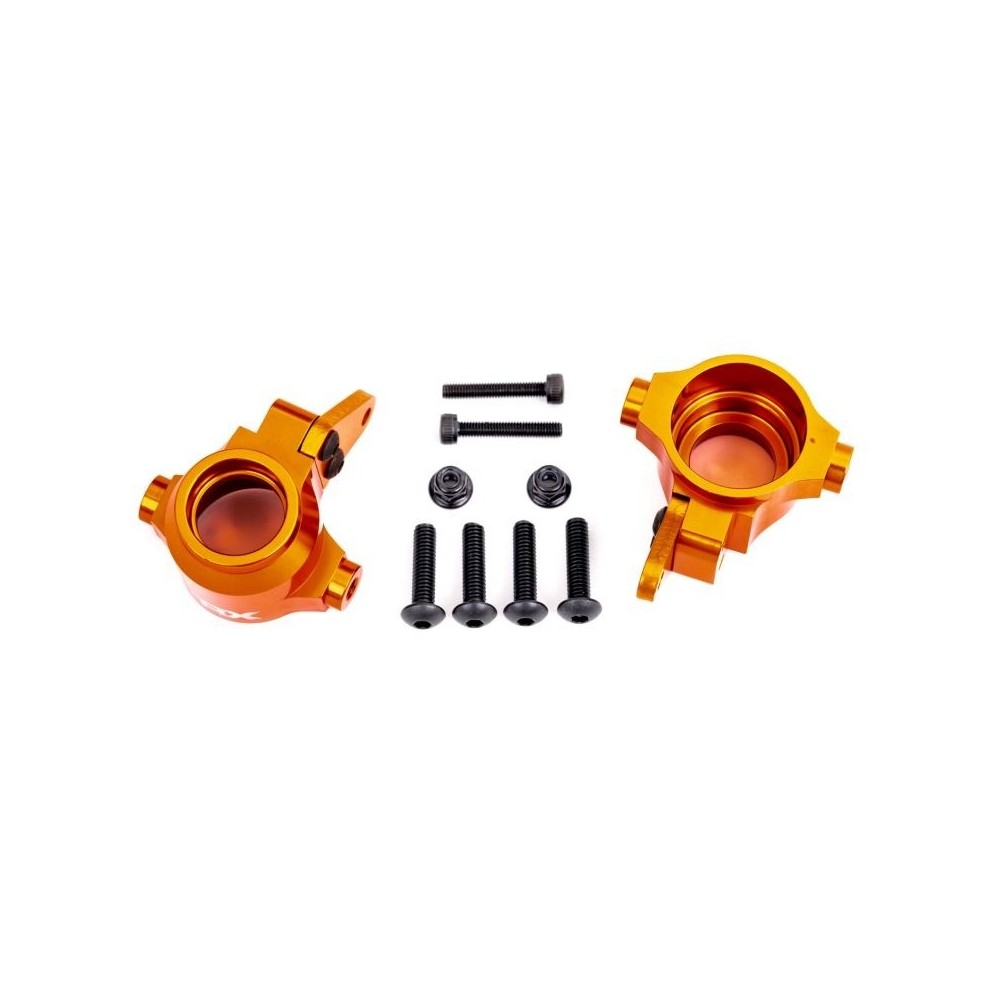 Bloques dirección aluminio Traxxas naranja TRX9635T Bloques dirección aluminio Traxxas naranja TRX9635T