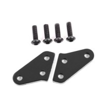 Traxxas Steering block arms (aluminum dark titanium-anodized) (2) (fits 9537) TRX9636A