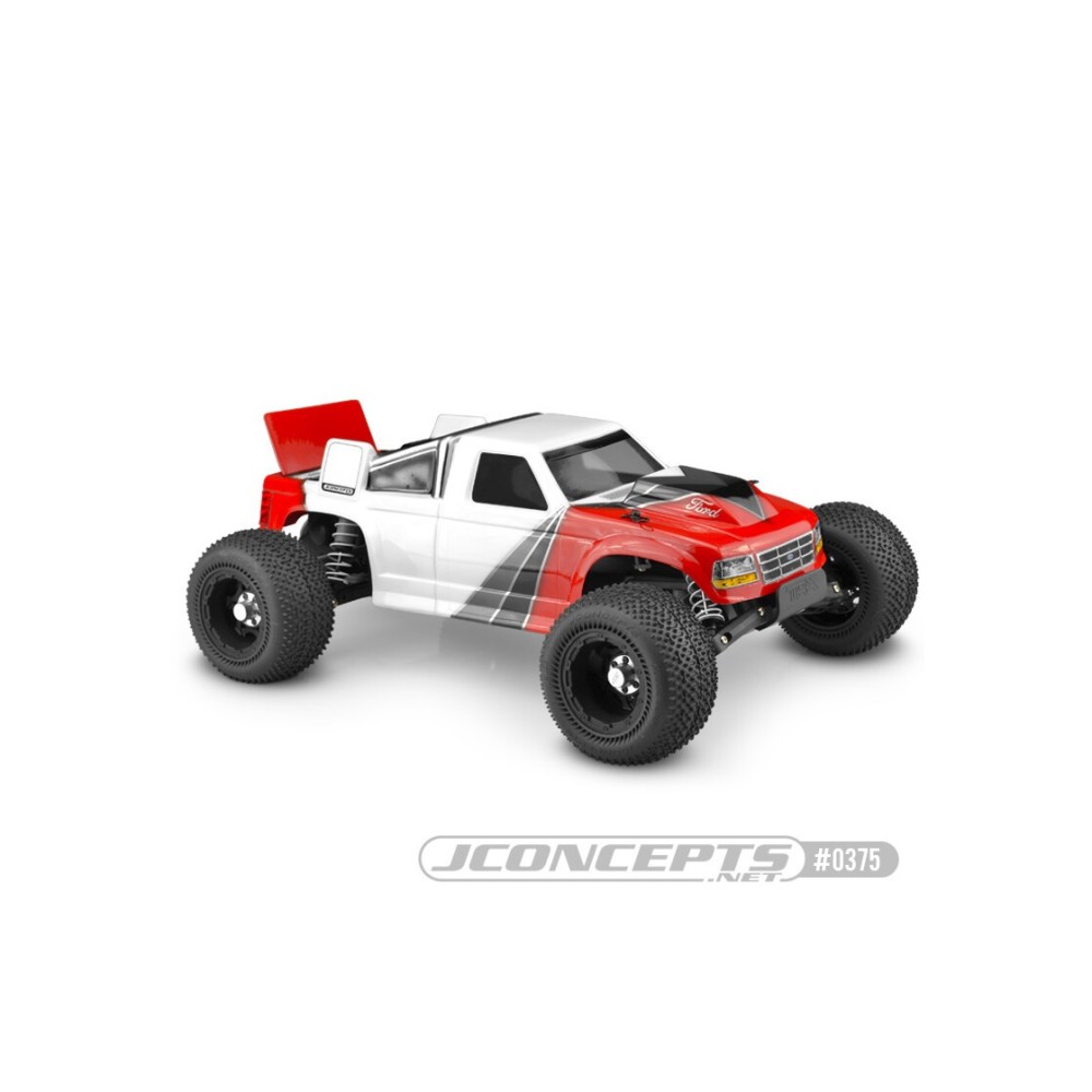 JConcepts 1993 Ford F-150 - Rustler VXL body with rear spoiler JCO0375 JConcepts 1993 Ford F-150 - Rustler VXL body with rear spoiler JCO0375