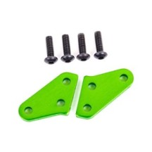 Traxxas Steering block arms (aluminum green-anodized) (2) (fits 9537 and 9637) TRX9636G