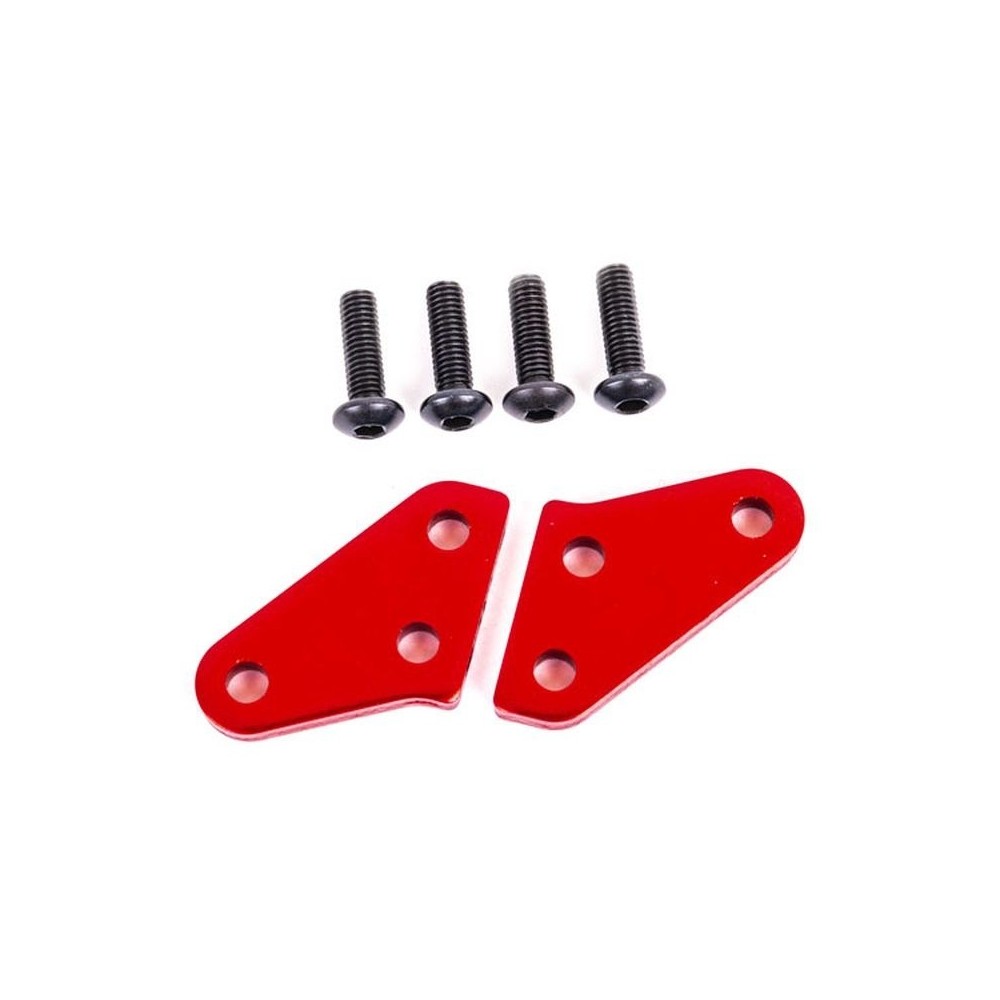 Brazos dirección aluminio rojo Traxxas TRX9636R