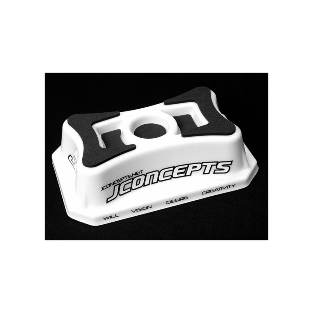JConcepts Car Stand 1-10th on-road, molded polycarbonate JCO2013 JConcepts Car Stand 1-10th on-road, molded polycarbonate JCO2013
