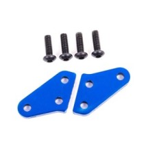 Traxxas Steering block arms (aluminum blue-anodized) (2) (fits 9537 and 9637) TRX9636X