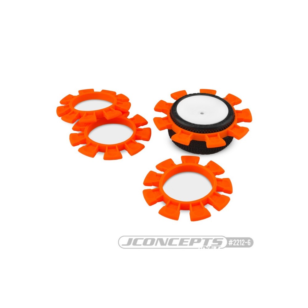 JConcepts Satellite tire gluing rubber bands - orange - fits 1-10th, SCT and 1-8th buggy JCO2212-6 JConcepts Satellite tire gluing rubber bands - orange - fits 1-10th, SCT and 1-8th buggy JCO2212-6