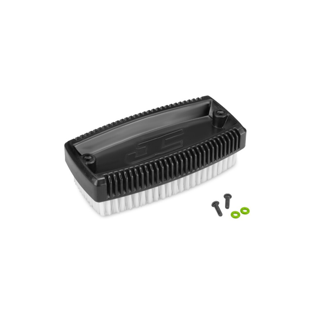 JConcepts Wash brush with mounting screws - black JCO2498-2 JConcepts Wash brush with mounting screws - black JCO2498-2