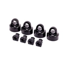 Tapas amortiguador GTX aluminio negro Traxxas TRX9664A