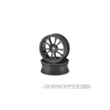JConcepts Tactic - Slash Bandit, Street Eliminator 2.2 12mm hex front wheel - black JCO3399B