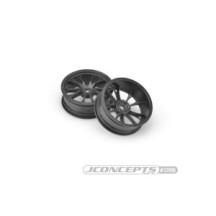 JConcepts Tactic - Slash Bandit, Street Eliminator 2.2 12mm hex front wheel - black JCO3399B