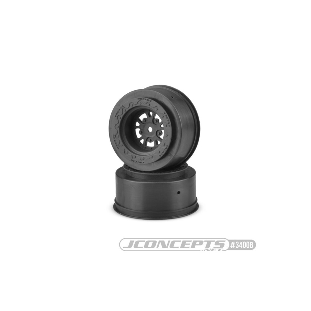JConcepts Tactic - Slash Bandit, Street Eliminator 2.2 x 3.0 12mm hex rear wheel - black JCO3400B JConcepts Tactic - Slash Bandit, Street Eliminator 2.2 x 3.0 12mm hex rear wheel - black JCO3400B