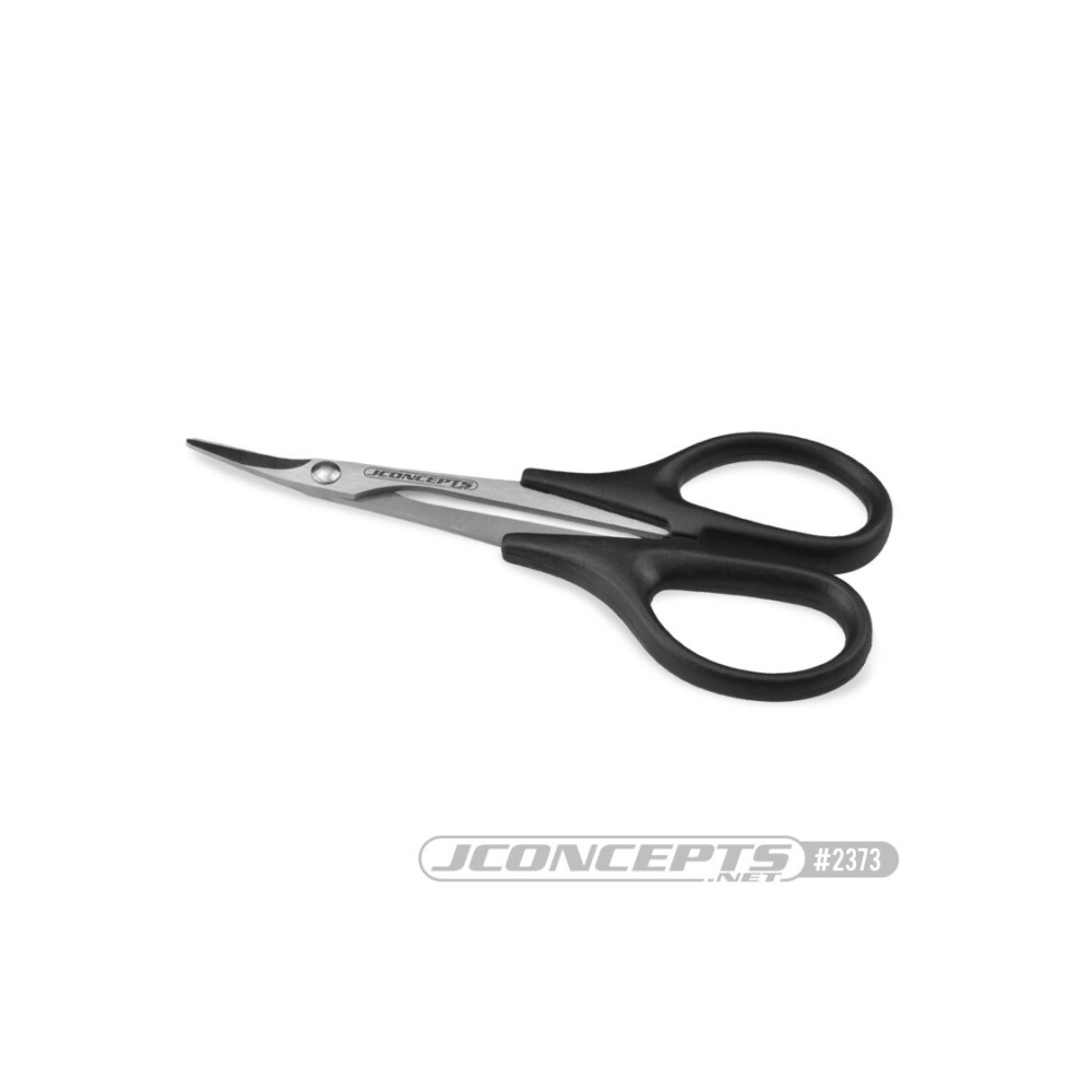JConcepts Precision curved scissors, stainless steel - black JCO2373 JConcepts Precision curved scissors, stainless steel - black JCO2373